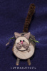 $12 Natiural Wood Log Standing Cat 
